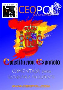 Libro de CEOPOL para estudiar la Constitución Española